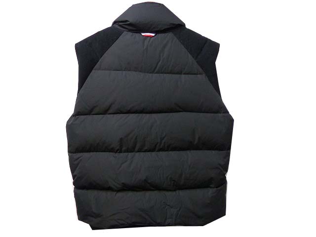 正規 美品 モンクレール ガムブルー ダウンベスト メンズ3黒0265【中古】MONCLER GAMME BLEU アウター  ジャケット