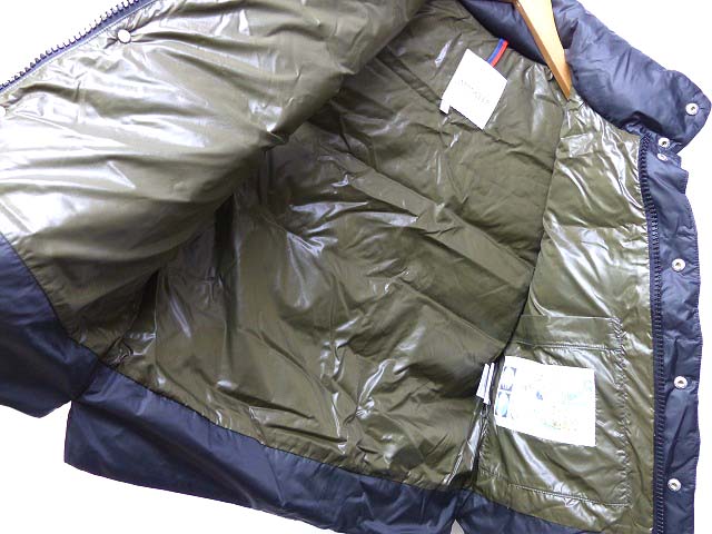 正規品モンクレール チベット ダウンベスト デカワッペン 黒0585【中古】MONCLER メンズ TIBET