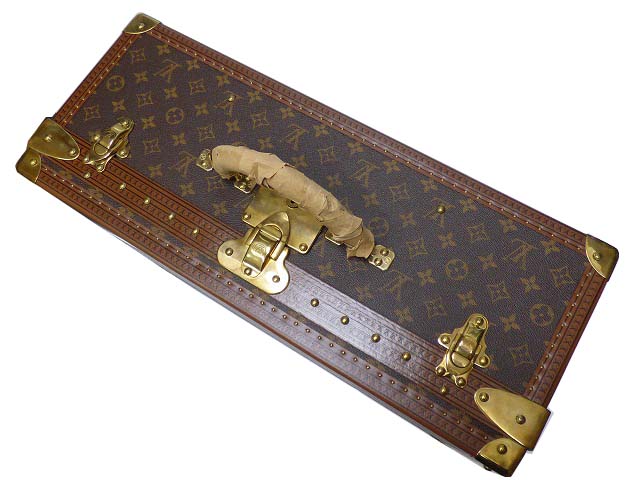 LOUIS VUITTON LV Monogram ALZER 55 Custom Briefcase Luggage Hard Trunk Case Bag | eBay