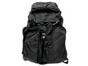 ER美品 プラダ V136 バッグパック リュックサック メンズ0172【中古】PRADA ブラック