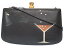 エルメス サックアマリース シャンパン ショルダーバッグ パーティバッグ レザー ブラック 0354【中古】HERMES ○P ヴィンテージ