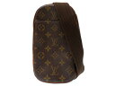 ルイヴィトン モノグラム ポシェット・ガンジュ M51870 ショルダーバッグ 0577【中古】LOUIS VUITTON