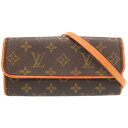 美品 ルイ ヴィトン モノグラム ポシェットツインPM M51854 ショルダーバッグ バッグ LV 0020 【中古】 LOUIS VUITTON