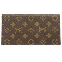 希少 美品 ルイ ヴィトン モノグラム ヴィンテージ 二つ折り 長財布 財布 LV 0206 【中古】 LOUIS VUITTON