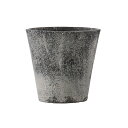 植木鉢 軽量 ファイバーセメント製 おしゃれ フォリオ 外径31cm ソリッド ブラックウォシュ