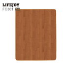 【送料無料】 LIFEJOY 木目調 電気カーペット 防水 ...