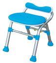 【福祉用具】【入浴用介護用品】【シャワーイス シャワーベンチ】テイコブ コンパクトシャワーチェア・背付きロータイプSCM04【幸和製作所】