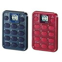 SATO 佐藤計量器 点字キー付タイマー TM-31R (レッド) 1703-11