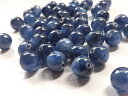 天然石 卸 カイヤナイト 粒売り 8mm 3粒 tb-108