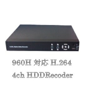 防犯カメラ 監視カメラDVR【日本語対応】最大解像度960H対応最新 4chデジタルレコーダー500...:lifestyle-ec:10000114