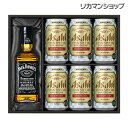 訳あり特価エコ包装 アサヒ JS-JD スーパードライ ジャパンスペシャル・ウイスキーギフトセット 350ml缶 6本・ジャック ダニエル ブラック 瓶350ml 1本 3セットまで同梱可能 夏贈 ギフト 贈答品 ビール 贈り物