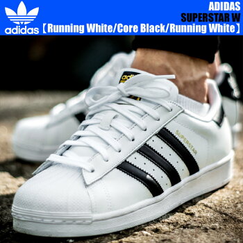 adidasOriginalsSUPERSTARWRunningWhite/CoreBlack/RunningWhite【アディダススーパースター】