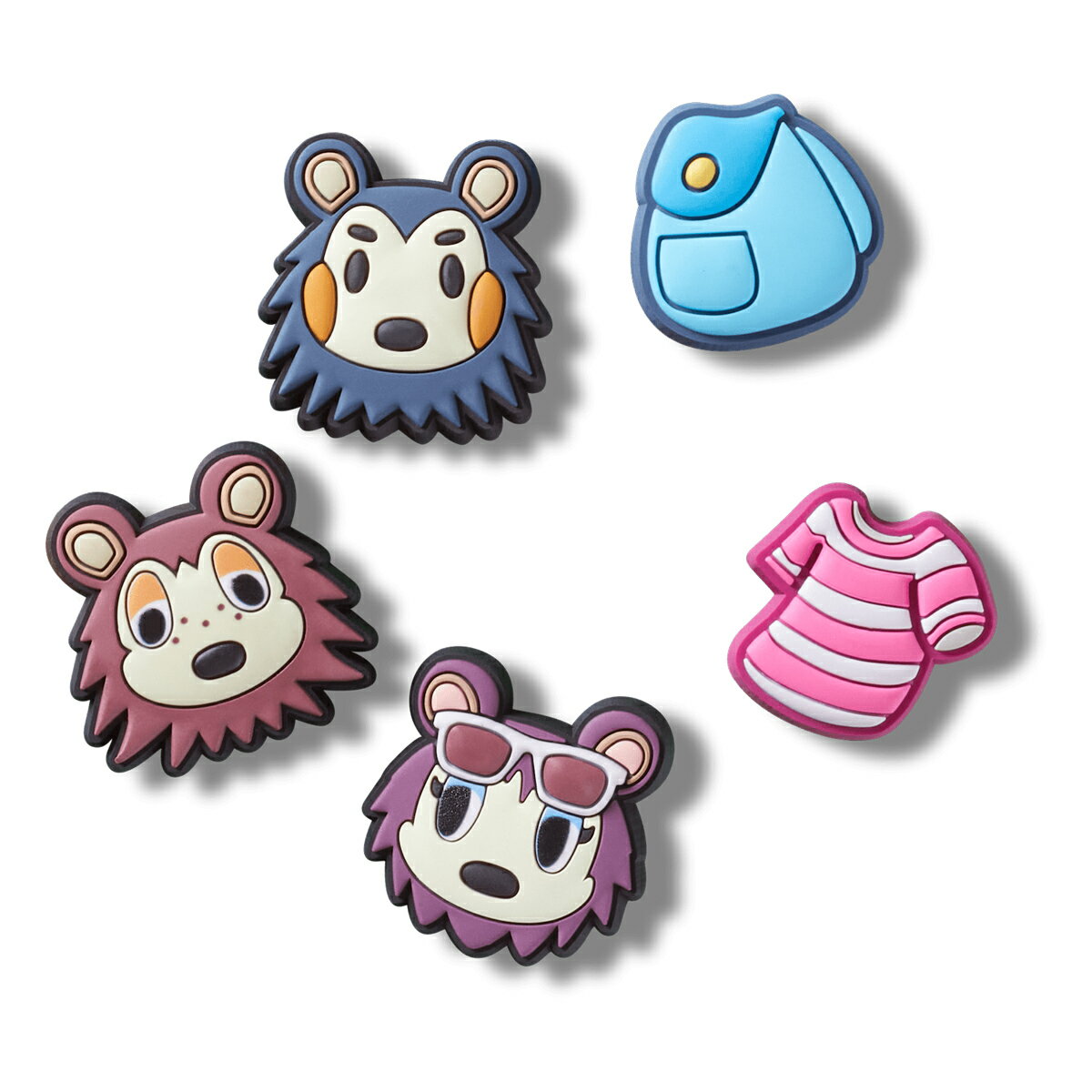 crocs JIBBITZ ANIMAL CROSSING CREATOR 5 PACK 10013592 クロックス ジビッツ アニマル クロッシング クリエイター 5パック 任天堂 どうぶつの森