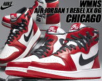 NIKE WMNS AIR JORDAN 1 REBEL XX OG white/black-unversity red 【ナイキ ウィメンズ エアジョーダン 1 レベル シカゴ スニーカー レディース THE 1 REIMAGINED BLUSS】