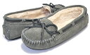 MINNETONKA CALLY SLIPPER GREY ...