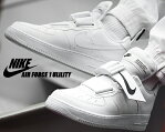 NIKE AIR FORCE 1 UTILITY white/white-black ao1531-101 ナイキ エアフォース1 ユーティリティ スニーカー AF1 ホワイト ブラック