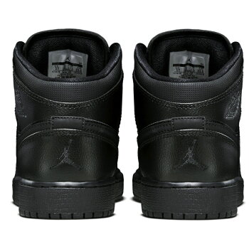 NIKEAIRJORDAN1MIDBGBlack/Black【ナイキジョーダン1レディースサイズ】