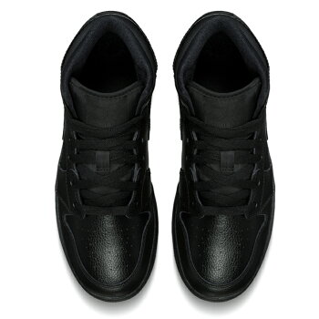 NIKEAIRJORDAN1MIDBGBlack/Black【ナイキジョーダン1レディースサイズ】