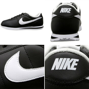 NIKECORTEZBASICLEATHER06Black/White