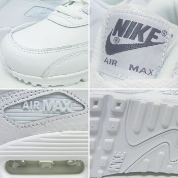 NIKEAIRMAX90LTRGSWhite/White-CoolGrey【ナイキエアマックス90レディース・サイズ】