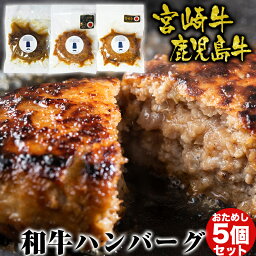 <strong>ハンバーグ</strong> 湯煎 <strong>ハンバーグ</strong>【冷凍】<strong>国産</strong> 和牛<strong>ハンバーグ</strong> 食べ比べ セット 鹿児島牛 宮崎牛 黒毛和牛 <strong>ハンバーグ</strong> オニオンソース 湯せん 簡単調理 真空パック 食べ比べ 個包装【初めてご購入の方限定！お得なお試しセット】お取り寄せ お歳暮【和牛<strong>ハンバーグ</strong>お試し】