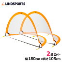 LINDSPORTS 折りたたみ式サッカーゴール(大) ※時...