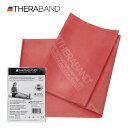 セラバンド TheraBand 1.5mカット バラ売り 赤色 レッド ミディアム トレーニングチューブ LINDSPORTS リンドスポーツ