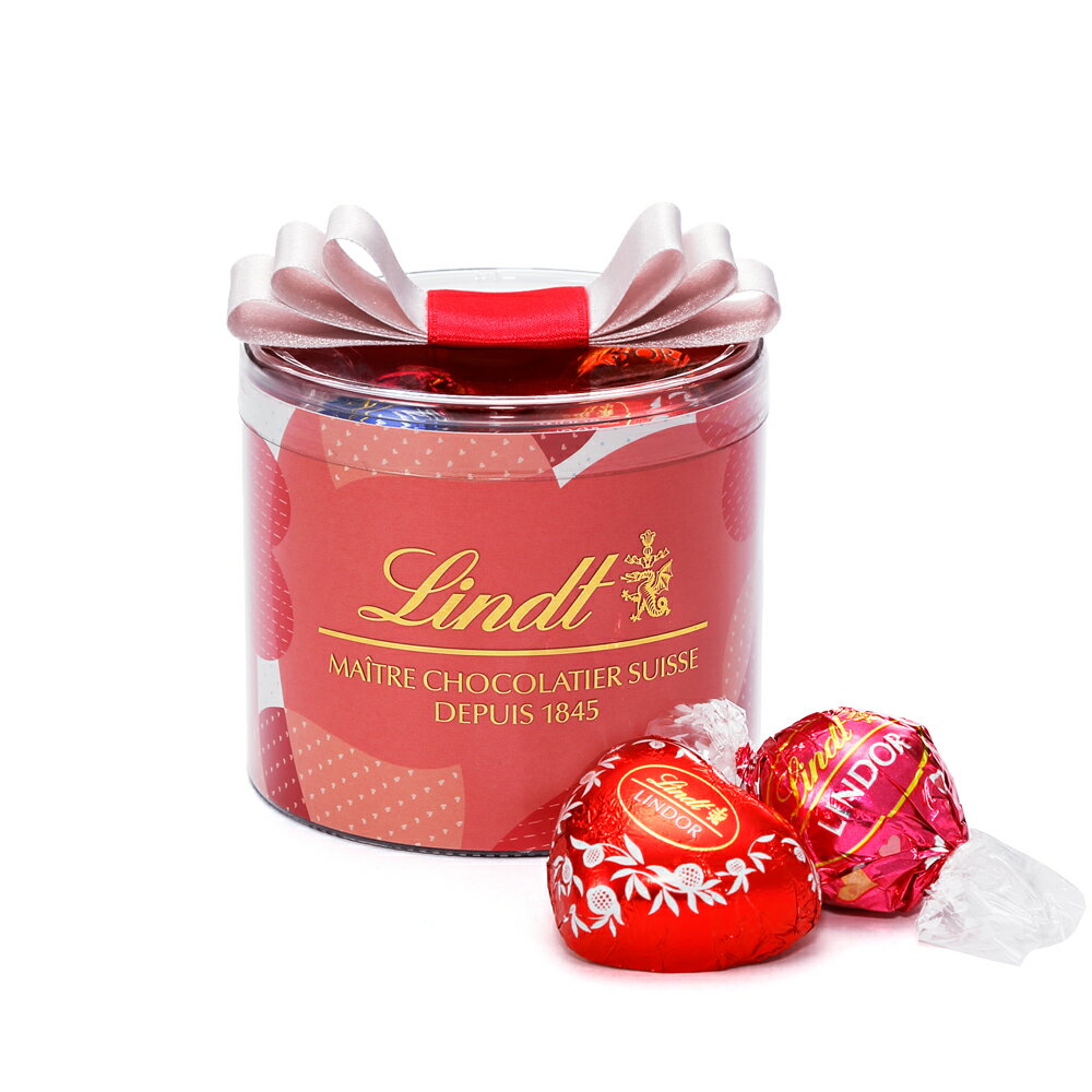 リンツ Lindt チョコレートバレンタイン リンドールリボンギフトボックス8個入り｜限定 チョコ リンドール バレンタインチョコ ギフト 詰め合わせ おしゃれ かわいい バレンタインデー 会社 職場 アソート スイーツ 個包装 小分け お菓子