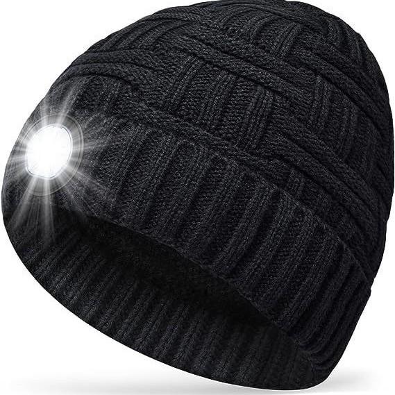 ニット帽 メンズ 秋冬 防寒 暖かい 毛糸 帽子 ビーニー キャップ ブラック グレー アクリル(x50)