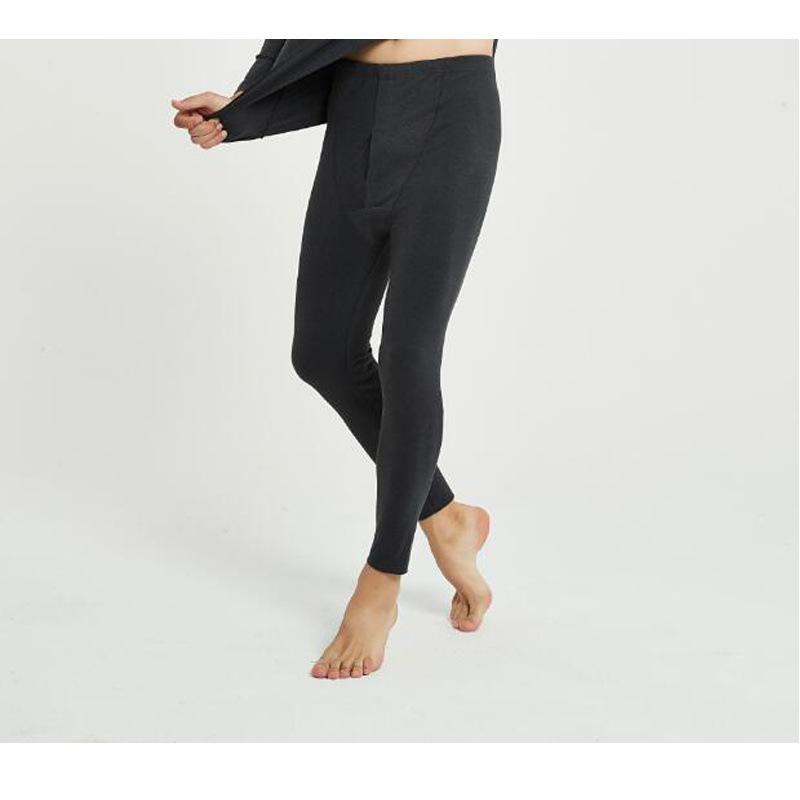 メンズ 秋用インナー あったかインナー タイツ スパッツ レギンス 男性用 保温インナー 暖かい 防寒 無縫製 黒 ブラック 伸縮性