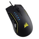 CORSAIR 最大解像度16,000dpiのFPS/MOBA用ゲーミングマウス GLAIVE RGB Black (CH-9302011-AP) ブラック