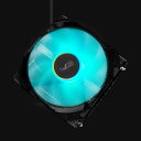 CRYORIG C7シリーズ専用、厚さ15mm、PWM対応スリムRGBファン XT90 RGB ※単体使用不可