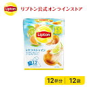 リプトン 紅茶 ブランド 紅茶 ティーバッグ フレーバーティー シトラスシャイン 2g×12袋 ピラミッド型 Lipton