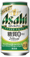 【送料無料】アサヒ　スタイルフリー　350ml×72本　【北海道・沖縄県は対象外となります。】