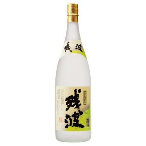 5/20限定P3倍 比嘉酒造 琉球泡盛 残波 <strong>白</strong> 25度 1800ml 1.8L 1本【ご注文は1ケース(6本)まで同梱可能】