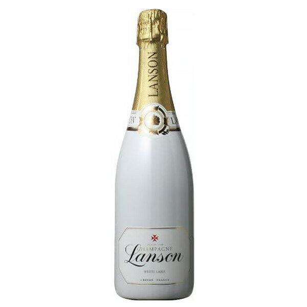 ランソン ホワイトラベル セック 750ml【フランス シャンパン シャンパーニュ 白 辛口 ワイン フルボトル】