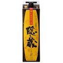 【麦焼酎】濱田酒造 隠し蔵 25度 1800ml(1.8L)パック 1ケース(6本)