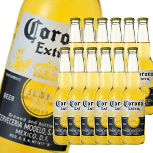 コロナ ビール　エキストラ　Corona Extra　beer 4.5度　355ml　24本入(1ケース)