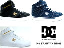 DC SHOE『ディーシィーシューズ』スパルタンハイ SE EV SN SPARTAN HIGH SE EV SN (ADBS300287) ジュニア ・キッズスニーカー /マジック /ハイカット /ダンス17cm 18cm 19cm 20cm 21cm 22cm 23cm 24cm
