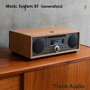 Music System BT Generation2(ミュージックシステム　ビーティー・第2世代）Bluetooth対応モデル/チェリー×メタリックトープ/ラジオ/Tivoli Audio(チボリオーディオ)【RCP】
