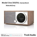 Model One Digital(モデル・ワン デジタル)Generation2(第2世代)ウォールナット×グレー ラジオ チボリ オーディオ ARTシリーズ