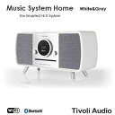 Music System Home(ミュージックシステム ホーム)スマートHi-Fiシステム ホワイト×シルバー ラジオ/Tivoli Audio(チボリオーディオ)【RCP】