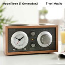 Model Three BT(モデル・スリー　ビーティー）第2世代 Bluetooth対応モデル チェリー×トープ アラームクロックラジオ/Tivoli Audio(チボリオーディオ)