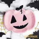 ピンクパンプキンのペーパープレート6枚セット ハロウィン かぼちゃ カボチャ ペーパープレート 紙皿 ねこ Pink Pumpkin Plates Halloween ハロウィーン テーブルウェア パーティー 装飾 あす楽 リトルレモネード