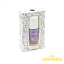 ネイルカラー/パープル グリッター PIGLOU【nailmatic】【キッズ用マニキュア ネイル ハンドケア お湯で落とせる プレゼントギフト 女の子 おでかけ 紫 パープル ラベンダー Purple Glitters】あす楽 リトルレモネード