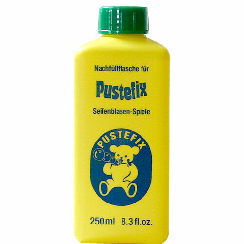 【PUSTEFIX：プステフィクス】しゃぼん玉補充液・250ml【楽ギフ_包装】【楽ギフ_のし】★期間限定！4000円以上お買上げ送料無料SALE★【PUSTEFIX：プステフィクス】ドイツの安全なしゃぼん玉（シャボン玉補充液）