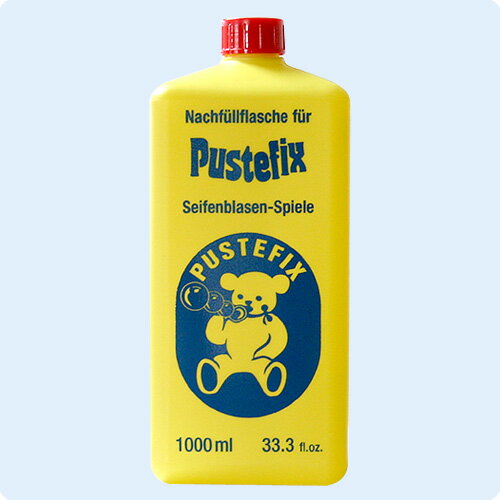 【水遊び＆しゃぼん玉】【PUSTEFIX：プステフィクス・ しゃぼん玉補充液・1000ml…...:little-mammy:10001191