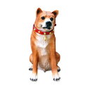 お出迎えワンワン リキ 犬の置物 エクステリア センサー式 アニマルオブジェ ガーデニング 玄関 置物