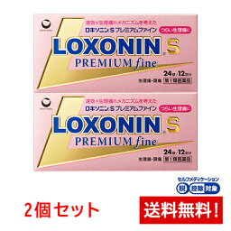 【第1類医薬品】ロキソニンSプレミアムファイン <strong>24錠</strong>×2個セット
