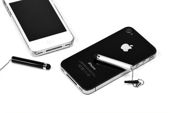 【アクセサリータッチペンS】iPad2、iPhone4S、iPodtouch、スマートフォン(スマホ)対応